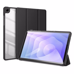 Dux Ducis Toby panssaroitu läppäsuojakuori Samsung Galaxy Tab A11 Plus/A9 Plus:lle - musta