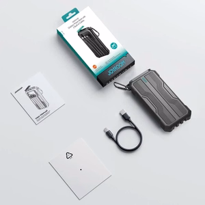 Power Bank Joyroom "JR-L016" Black 10000mAh (PD / QC3.0) + integrated 3in1 cable