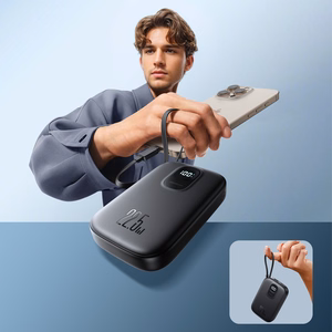 External battery Power Bank Joyroom JR-PBF17 22.5W with USB-C cable 10000mAh black