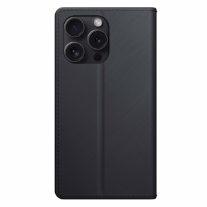 3mk Wallet Case Lompakkosuojakuori iPhone 15 Pro Max:lle - musta