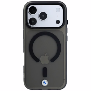 BMW Sign Frosted IML & MetalL Logo MagSafe suojakuori mallille iPhone 17 Pro Max / 18 Pro Max – musta