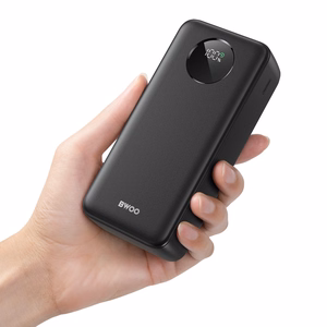 External battery POWER BANK POWER BANK Bwoo (BO-P64) 30000mAh (2xUSB; 1xUSB-C; 22,5W) black