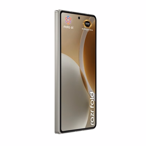 Motorola Razr Fold – smartphone, 20.6 cm / 8.09-inch, Dual SIM, Android 16.0, 5G, USB Type-C, 16 GB/512 GB, 6000 mAh, white