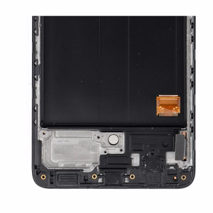 FIXCELL lcd display for SAMSUNG A51 4G AMOLED with frame black (change glass)