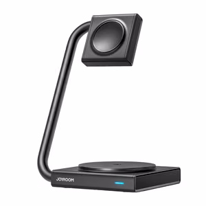 Joyroom JR-WQN05 15W MagSafe / Qi 2-in-1 taittuva induktiivinen laturi - musta