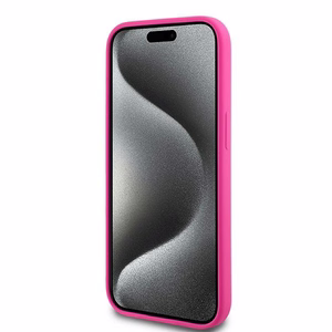 Karl Lagerfeld Silicone Choupette Head MagSafe silikoninen suojakuori iPhone 15 Plus / 14 Plus:lle - vaaleanpunainen