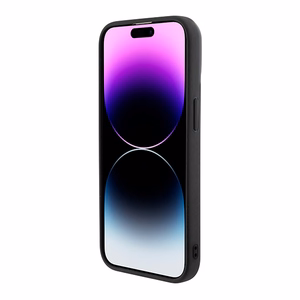 Guess Suojakuori iPhone 14 Pro Max 6,7 GUHMP15XHGCFSEK musta HC MAGSAFE GCUBE PU STRIPE