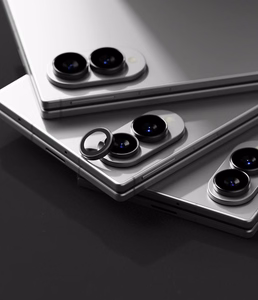 Ringke-kamerakehyksen suoja Samsung Galaxy Z Fold 8:lle, musta, 2 kpl