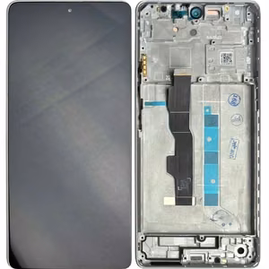 LCD-näyttö Xiaomi Redmi Note 13 5G kosketusnäytöllä ja kehyksellä Arctic White alkuperäinen (service pack)