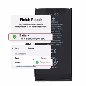 Akku yhteensopiva iPhone 13 / itsediagnosoitava / Asetukset: aito /