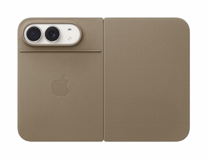 MKR64ZM/A läppäkotelo iPhone Duolle, jalusta, harmaanruskea