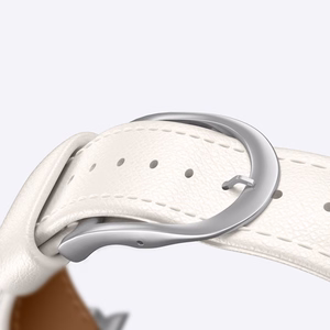 AmazingThing Class Band Leather Strap for Apple Watch 45 / 46 / 49 mm - Light Beige