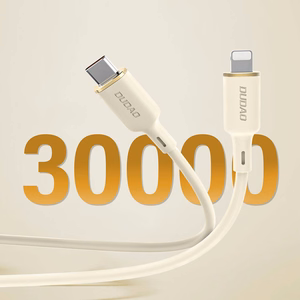 Dudao L7SCL USB-C - Lightning kaapeli 30W 1m - beige