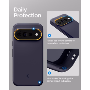 Spigen Nano Pop MagSafe -suojakuori Google Pixel 11 Pro XL -mallille, tummansininen