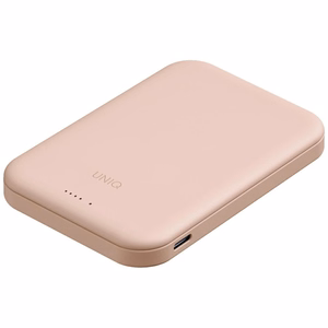 Uniq Lyden Lexa Magneettinen 5000mAh PD USB-C MagSafe Varavirtalähde - vaaleanpunainen