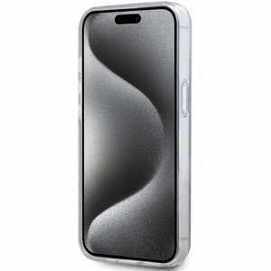 DKNY IML Mono ja Raita MagSafe Suojakuori iPhone 15/14/13:lle - musta