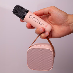 Maxlife Bluetooth-karaoke-kaiutin MXKS-100 vaaleanpunainen