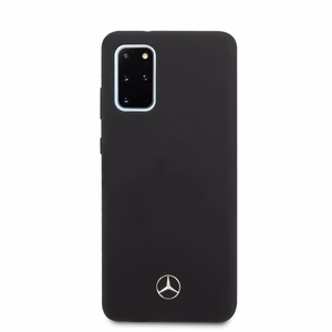 Mercedes Silicone Line Silikoninen Suojakuori Samsung Galaxy S20+:lle musta