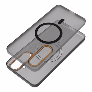 Go Orange suojakuori Samsung A37:lle MagSafe-yhteensopiva - musta