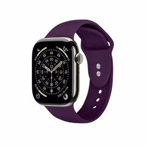 Crong Liquid strap for Apple Watch 44 / 45 / 46 / 49 mm, plum