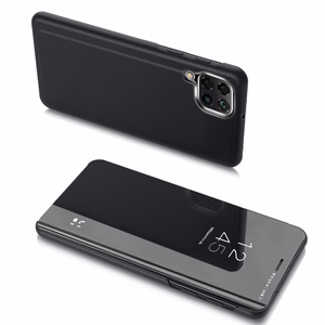 Clear View Kotelo Samsung Galaxy M53 5G musta