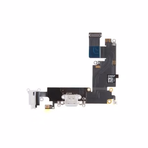 Latausportti yhteensopiva Apple iPhone 6 Flexin kanssa valkoinen OEM