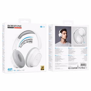 Borofone BO39 Melotide Bluetooth-kuulokkeet, valkoiset