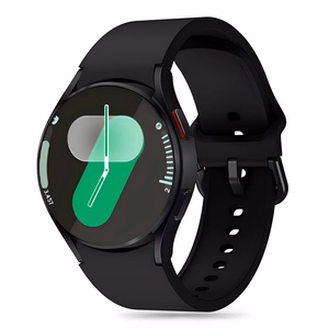 Tech-Protect Silicone Strap for Samsung Galaxy Watch 4 / 5 / 5 Pro / 6 / 7 / FE - Black