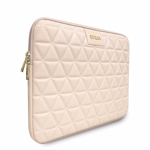 Guess Quilted suojapussi 13 tuuman kannettavalle - vaaleanpunainen