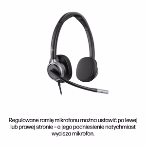 HP Poly Mission 625 USB langallinen kuulokemikrofoni