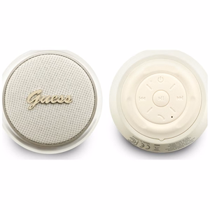 Guess 5 W Script Metal Logo Bluetooth-kaiutin, kullanvärinen