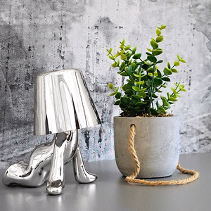 Night lamp Silver Man design E