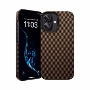 Benks Magnetic Armor Tint Kevlar 1000D (0064) for Iphone 16 Plus gold