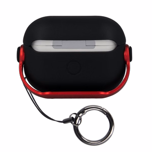 Suojakuori AirPods / AirPods 2 -kuulokkeille punainen