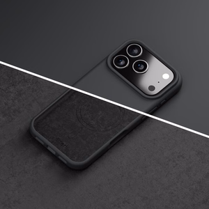 Etteri Silikoninen Mag Suojakuori iPhone 17 Pro / iPhone 18 Pro -puhelimelle musta