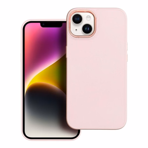Suojakuori iPhone 17 PRO:lle Frame puuteriinen vaaleanpunainen