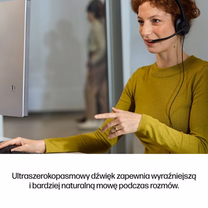 HP Poly Mission 415 USB langallinen kuulokemikrofoni