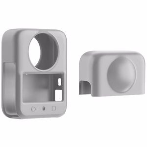 Silicone cover with lens PULUZ DJI Osmo 360 (gray)