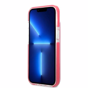 Karl Lagerfeld KLHCP13STPECPI iPhone 13 Mini 5.4" kovakuori fuksia Choupette Head