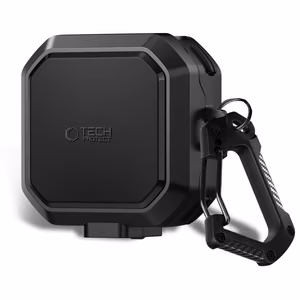 Tech-Protect Carbonox MagSafe suojakuori Samsung Galaxy Buds 4 / 4 Pro:lle - musta
