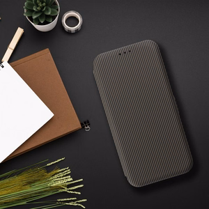 Lompakkokuori iPhone 16 PRO MAX:lle Folio Side Magnet ruskea