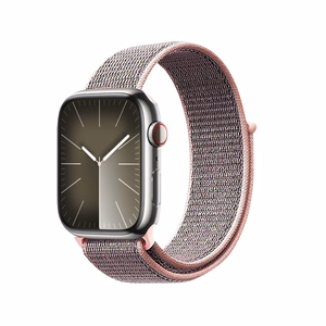 Crong Nylon Sport strap for Apple Watch 38 / 40 / 41 / 42 mm, light pink