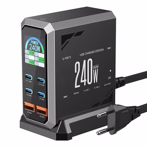 Blitzwolf BW-S31 2xUSB-A, 4xUSB-C, PD, 240W verkkolaturi