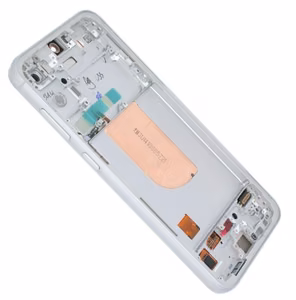 LCD screen Samsung S711 S23 FE 5G with touch screen and frame Cream/Mint/Purple/Indigo/Tangerine original (assembled service pack)