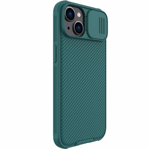 Nillkin CamShield Pro Case iPhone 14 Plus panssaroitu kansi kameran suojus vihreä