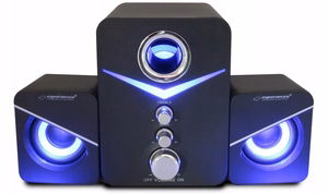 Esperanza EP153 USB 2.1 Speaker Set 6 W Black