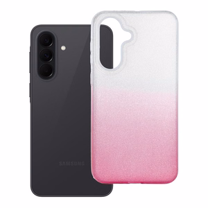 Suojakuori Samsung A37 5G Shining - läpinäkyvä vaaleanpunainen