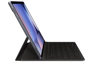 DX820UBE Book Cover Keyboard Slim Samsung Galaxy Tab S10+/S9+, musta