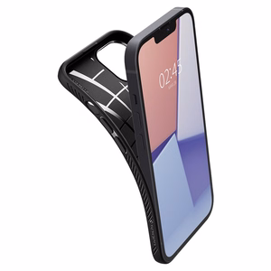 Spigen Liquid Air kotelo iPhone 13 mini - Matta musta