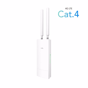 Cudy LT500 langaton reititin Fast Ethernet kaksikaistainen (2.4 GHz / 5 GHz) 4G valkoinen
